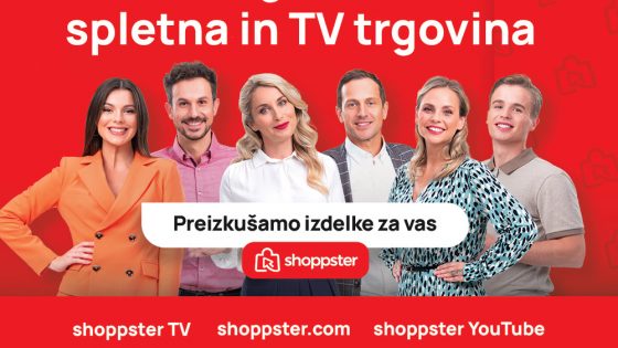 Z oddajanjem je pričel Shoppster TV, kjer bo ekipa znanih voditeljev za gledalce preizkušala izbrane izdelke