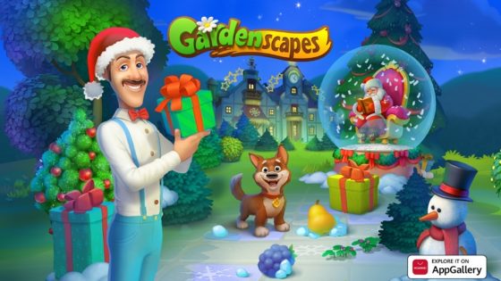 Skočite še danes v živahen svet mobilne igre Gardenscapes