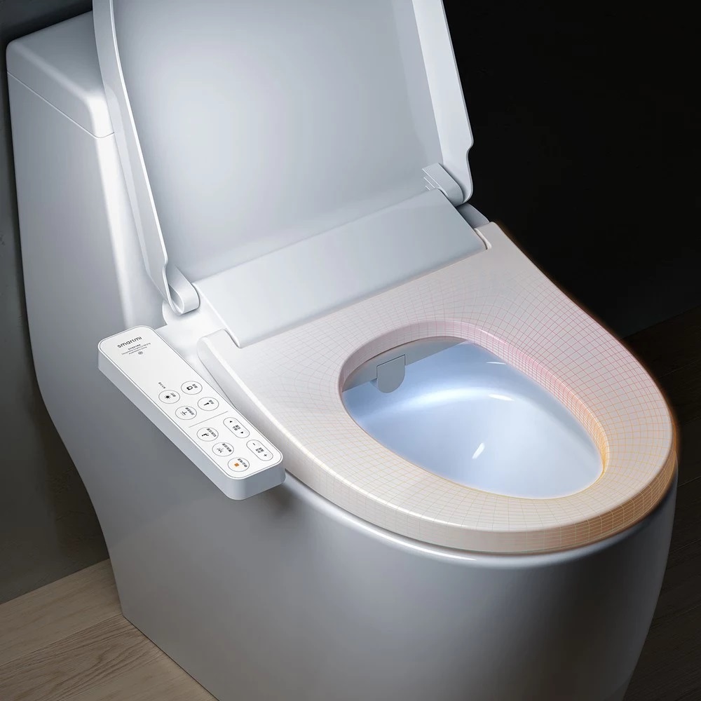 Pametni pokrov straniščne školjke Xiaomi Eco-Chain Smartmi Smart Toilet Seat ponuja bogato paleto naprednih možnosti.