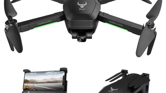 Super dron SG906 PRO GPS 5G 4K Camera RC Drone je lahko naš že za manj kot 120 evrov.