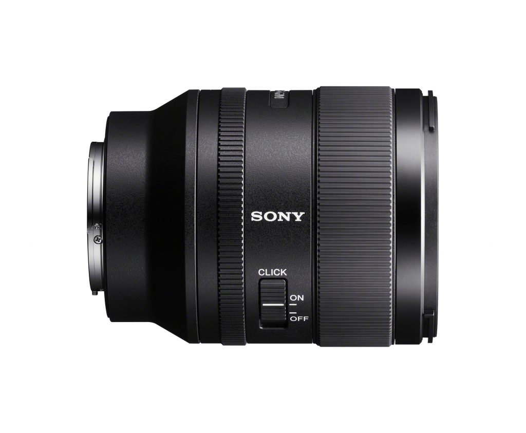 Sony z novincem med objektivi polnega formata FE 35mm F1.4 GM