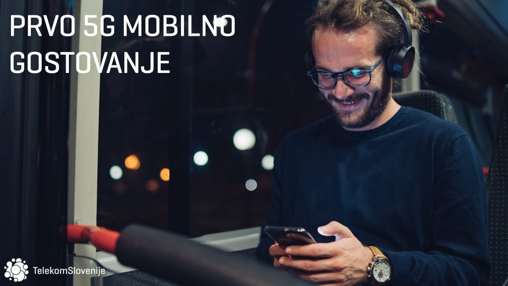 Telekom Slovenije vzpostavil prvo mobilno gostovanje 5G