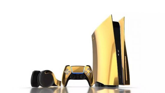 Igralna konzola PlayStation 5 je bila opremljena s kar 20 kilogrami 18-karatnega zlata.