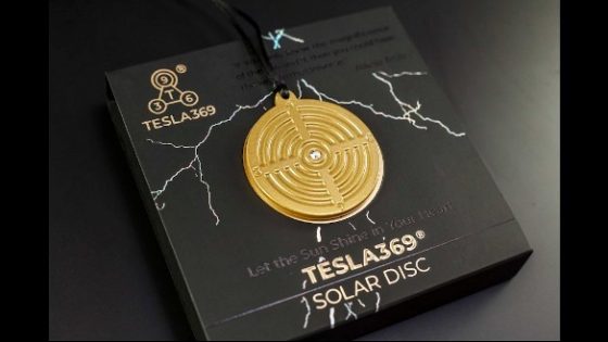 Tesla Solar Disc dokazano poveča polje človeške bioenergije.