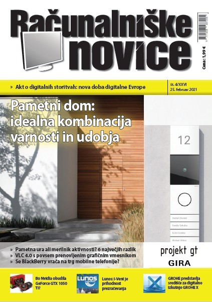 Nova številka revije: Pametni dom - idealna kombinacija varnosti in udobja