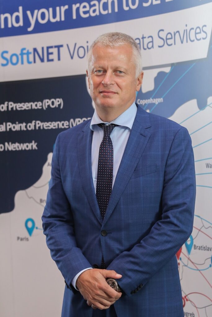 Andrej Boštjančič, direktor podjetja Softnet