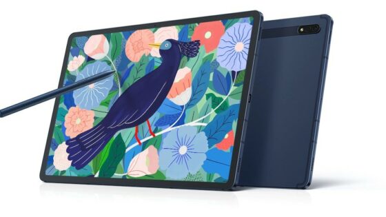 Samsung Galaxy Tab S7 in Tab S7+ sedaj tudi odeta v mistični odtenek modre barve