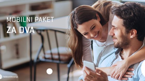 Telekom Slovenije predstavlja novi paket Za dva: dve enakovredni naročniški razmerji na enem računu