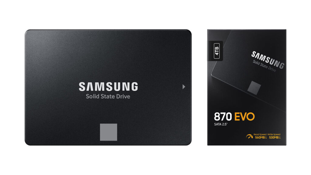 Samsung EVO 870 SSD disk poskrbi za bliskovite hitrosti