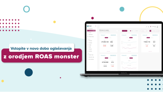 Uresničite marketinške cilje s svežimi in ažurnimi podatki, ki vam jih posreduje orodje ROAS monster.