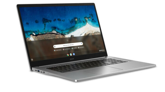 Acer Chromebook 317 je kot prvi prenosnik Chromebook opremljeni s 17-palčni zaslonom.