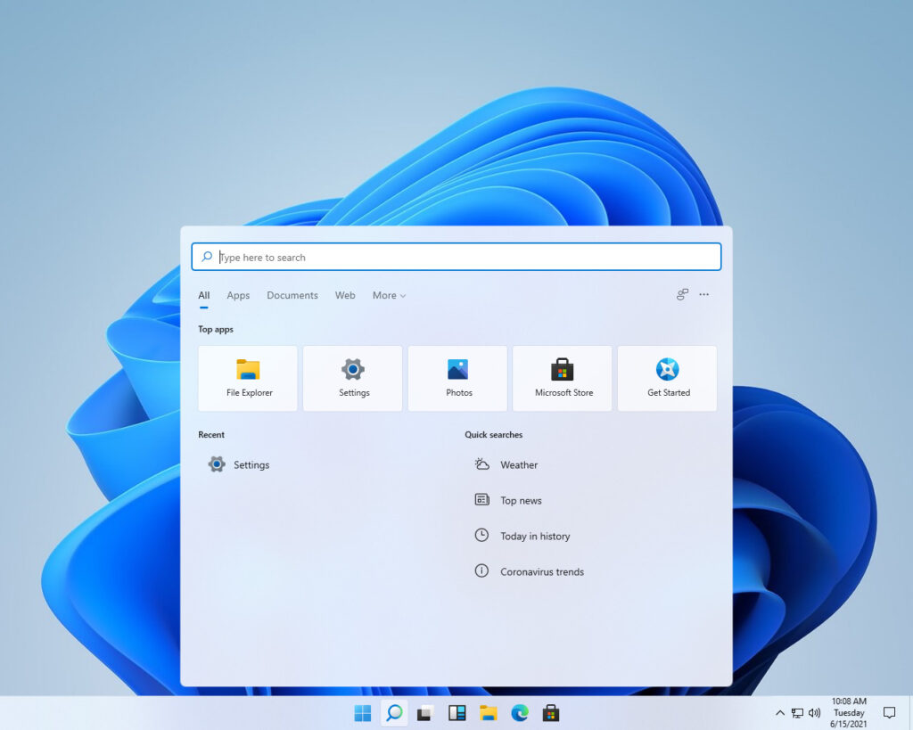 Operacijski sistem Windows 11 naj bi močno spominjal na nesojeni operacijski sistem Windows 10X.