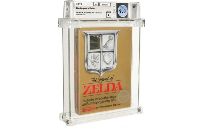 Konzolna igra »The Legend of Zelda« je bila prodana za kar preračunanih 733 tisoč evrov.