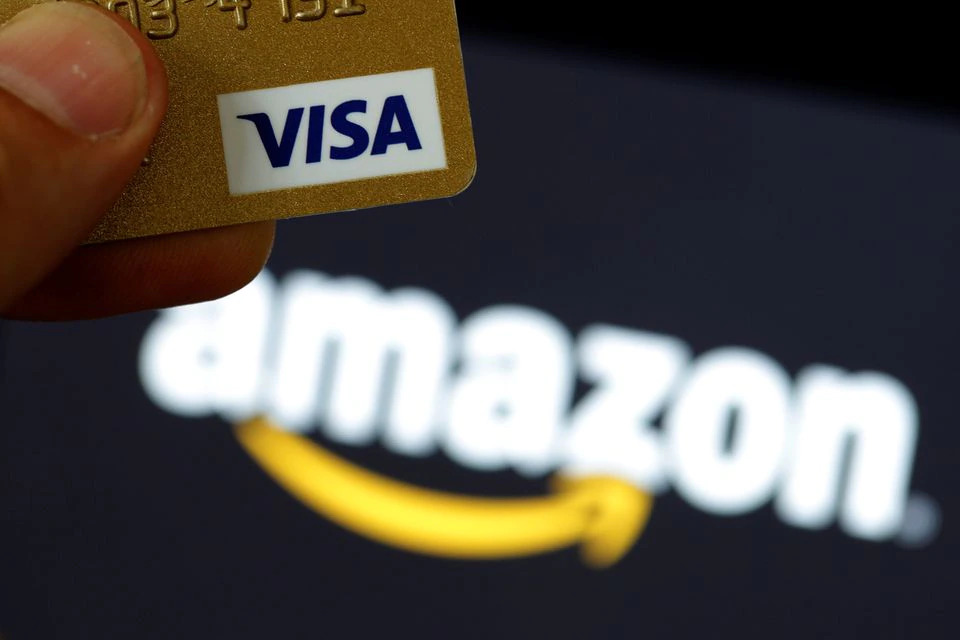 Amazon z blokado kreditnih kartic Visa