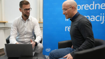 Toni Jeršin (levo) in Tomaž Kaluža