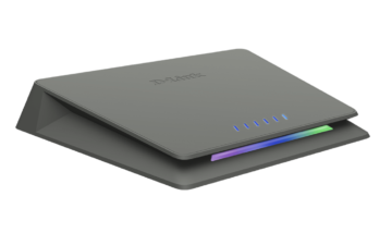 Mrežno stikalo DMS-106XT podpira 10-gigabitno povezavo.