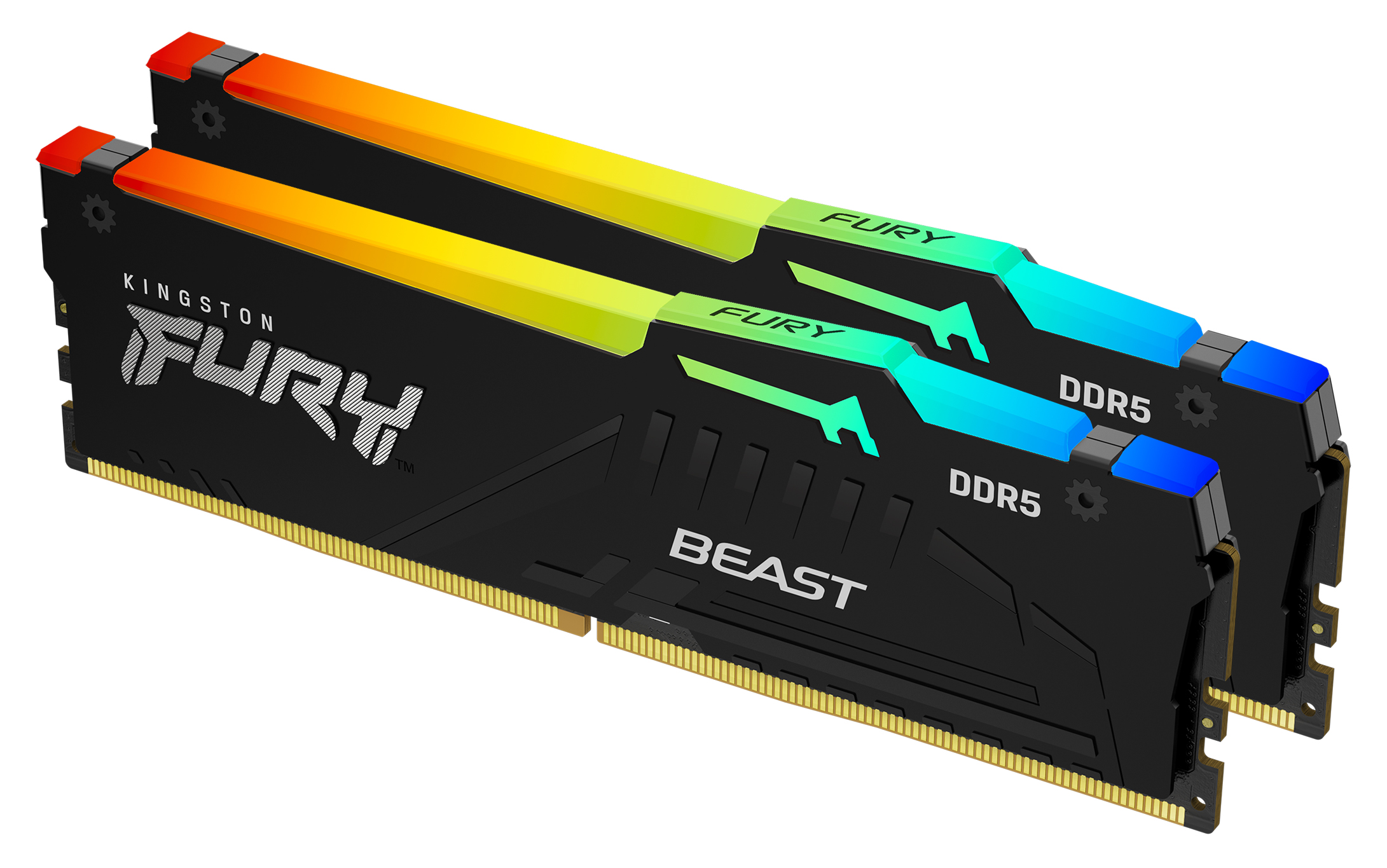 Navijajte v stilu s pomnilniki Kingston FURY Beast DDR5 RGB - Računalniške komponentko