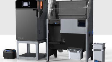 Formlabs Fuse 1+ 30W 3D tiskalnik s Fuse Sift post-pocesirno enoto. Foto: IB-CADDY