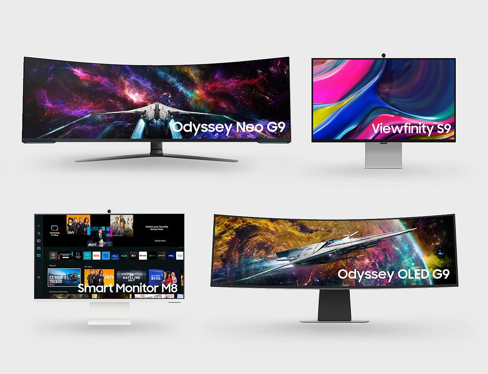 Samsung predstavil nove monitorje Odyssey, ViewFinity in Smart Monitor