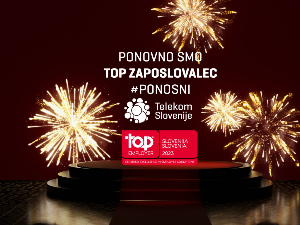 Telekom Slovenije drugič zapored Top Employer