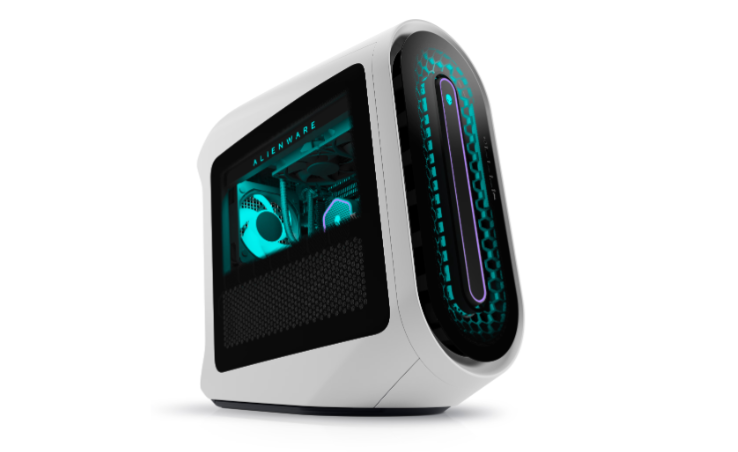 Futurističen osebni računalnik Alienware Aurora R15 s procesorji AMD