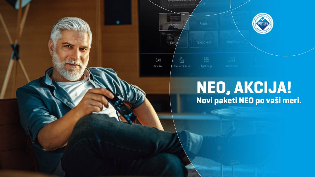 Telekom Slovenije v pakete NEO vključuje še hitrejši internet in vrhunsko televizijo