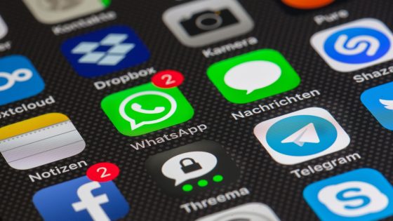 Das neue WhatsApp mit der Möglichkeit, Nachrichten zu reparieren