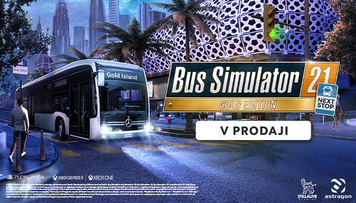 Na voljo je Bus Računalniške Next Simulator novice stop - Edition - Gold