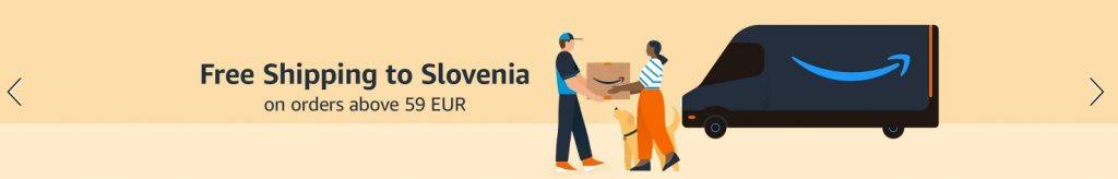 Amazon končno nudi brezplačno poštnino v Slovenijo. Foto: Amazon