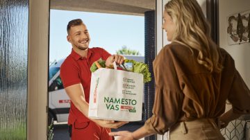 V podjetju SPAR Slovenija so z dostavo živil na dom pričeli že leta 2018. Foto: SPAR Slovenija