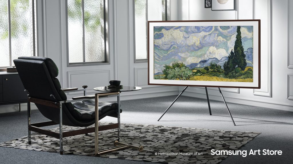 Samsung v televizor The Frame prinaša vrhunska umetniška dela – v sodelovanju z Metropolitanskim muzejem umetnosti