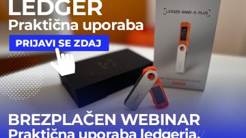 Ledger t.i. hladna denarnica. Tečaj in praktična navodila za uporabo. BREZPLAČEN webinar vodi Martin Korošec, avtor priročnika FENIKS, kriptovalute za začetnike. | FOTO