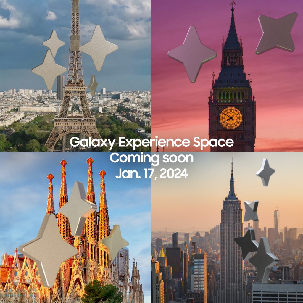 Samsung odpira Galaxy doživljajske prostore in vabi oboževalce v novo dobo Galaxy AI