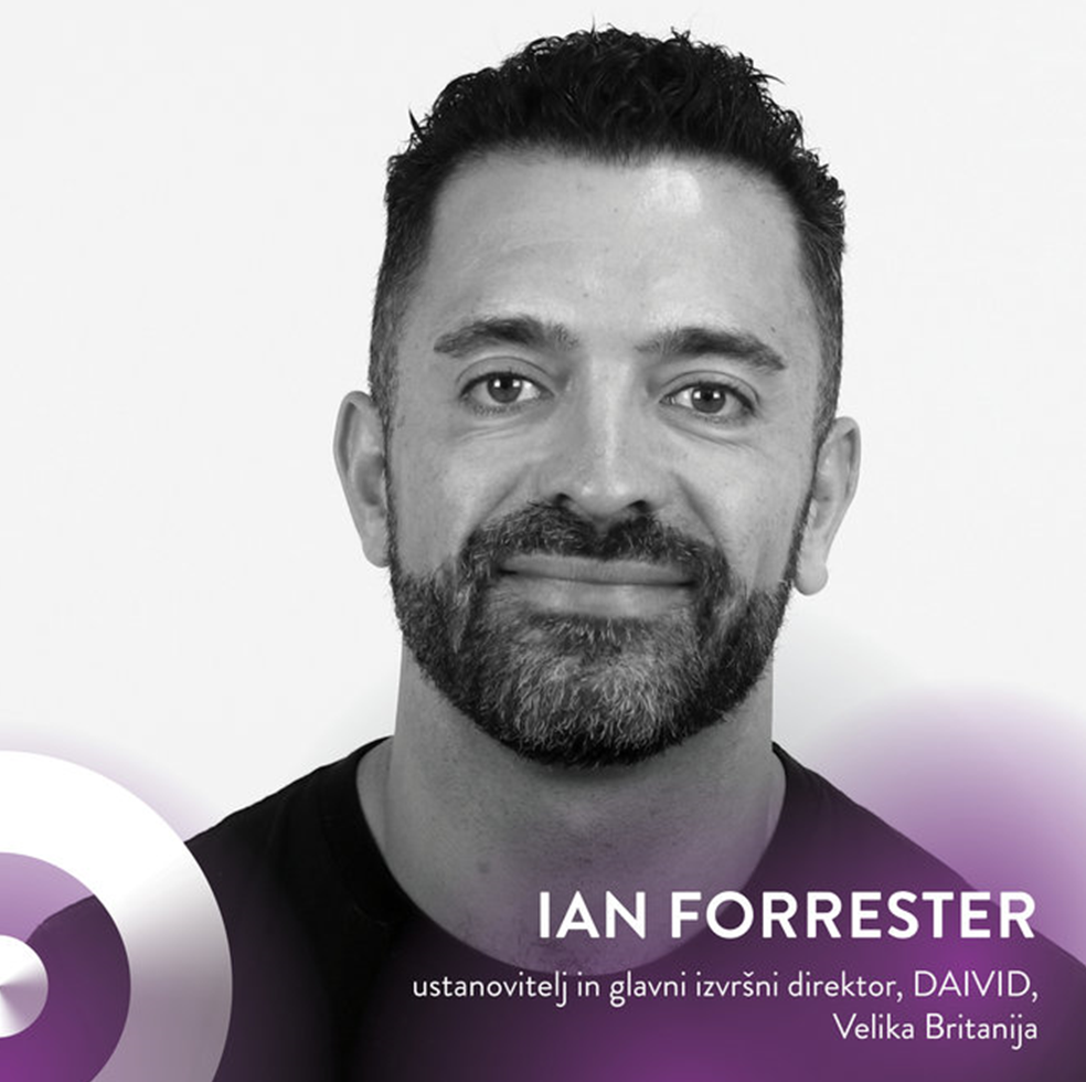 Na SOF prihaja Ian Forrester, vizionar za napredne tehnologije