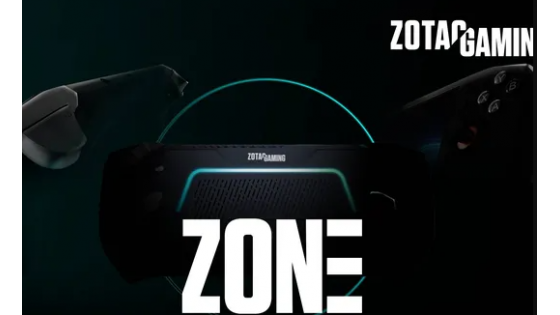 Zotac hinted at the presentation of a handheld OLED computer