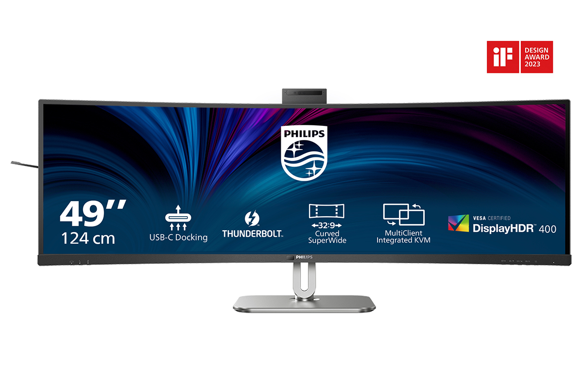 Novi monitor Philips 49B2U6903CH prihaja z vrsto profesionalnih funkcij ...