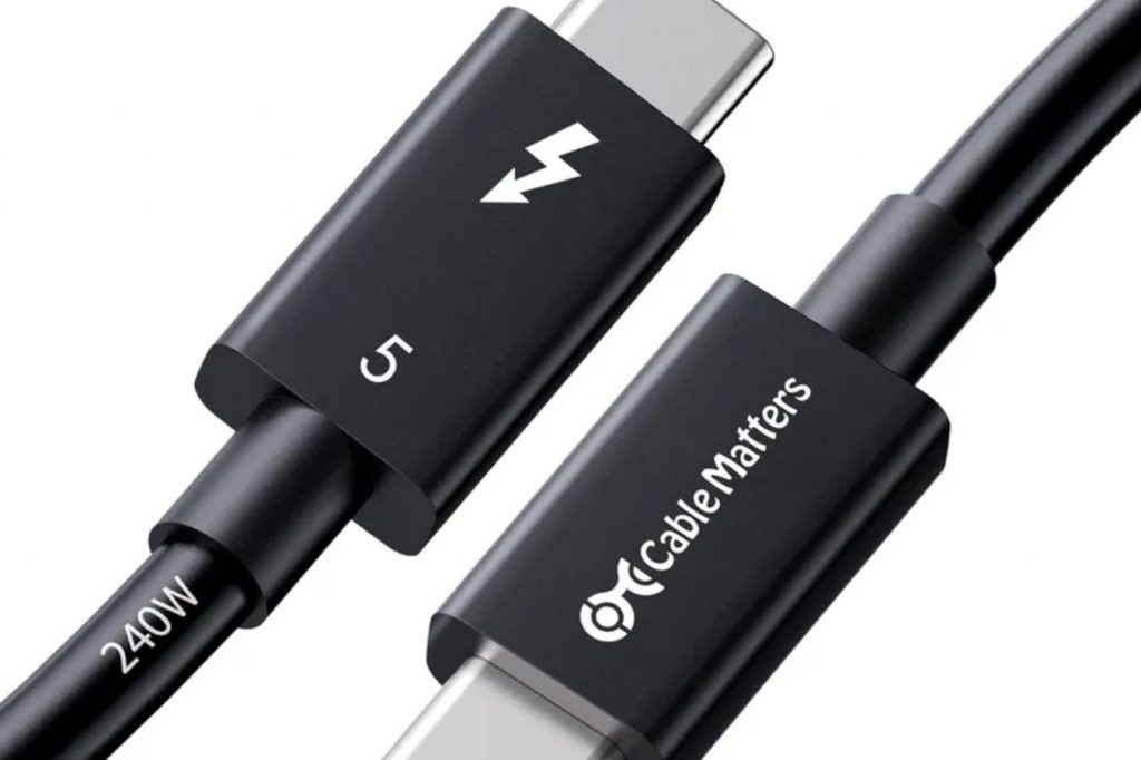 The first Thunderbolt 5 cables are ready