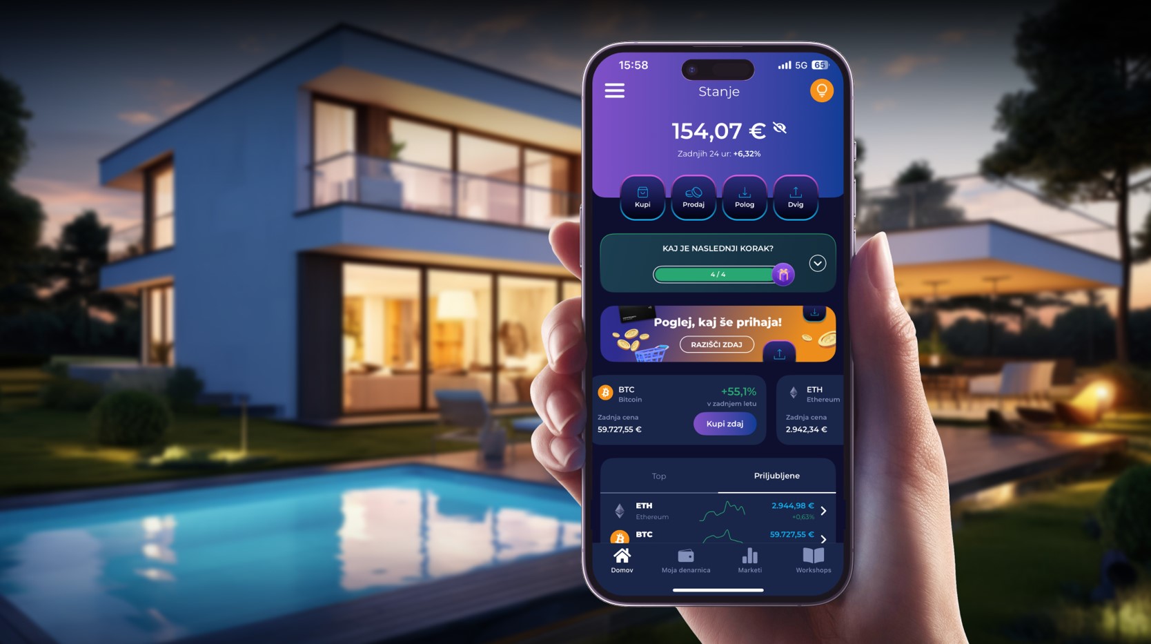 Vlaganje v kriptovalute za začetnike: Prišla je nova slovenska kripto borza  - Računalniške novice