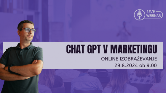 Online webinar: whoever knows how to use Chat GPT will be one step ahead of the rest