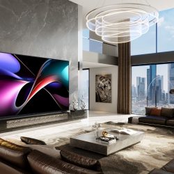 116 palčni TriChroma LED TV ponuja neprimerljivo natančne in živahne barve. Foto: Hisense