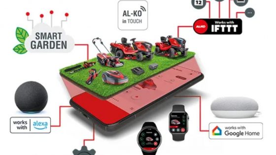 AL-KO vizija pametnega vrta vključuje tudi združevanje pametnih vrtnih orodij v inteligentne rešitve.