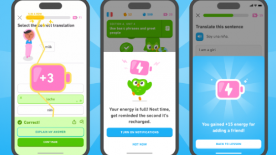 Duolingo uvaja nov sistem energije