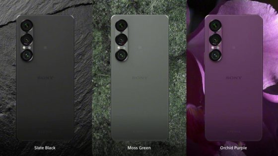 Sony predstavil nov telefon Xperia 1 VII