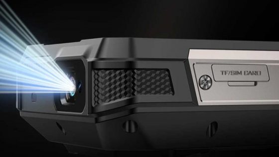Armor 34 Pro: Robusten pametni telefon s vgrajenim projektorjem in baterijo 25.500 mAh!