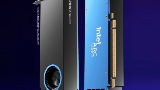 Intel napada z novimi grafičnim karticami Arc Pro!