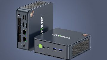 Mini računalnik GMKtec je glede na svojo majhnost prava zverinica. Foto: GMKtec