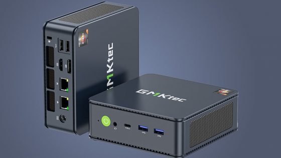 Mini računalnik GMKtec je glede na svojo majhnost prava zverinica. Foto: GMKtec