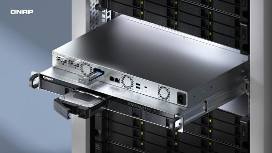 QNAP TS-h765eU: Zmogljiv 1U NAS za rack omarice z majhno globino