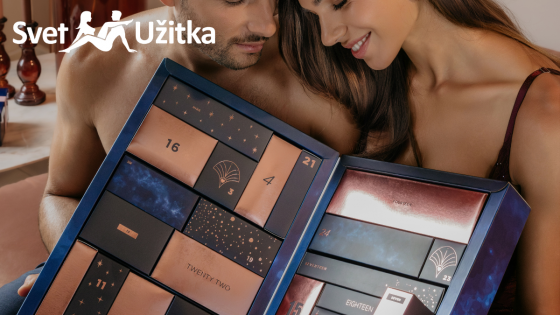 Adventni koledar Svet Užitka Naughty & Nice: praznična klasika, ki vsako leto navduši