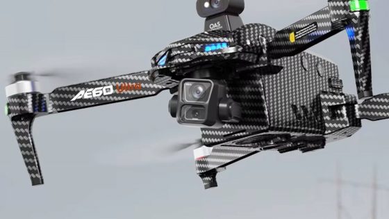 Poceni dron z dvojno kamero in kar 12 km dosegom
